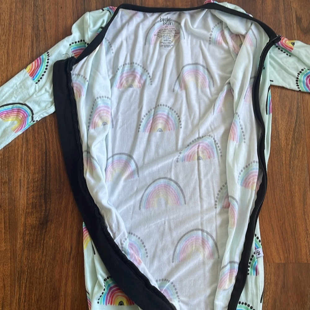 Birdie Bean Mila Ruffle Convertible Romper - Picture 4 of 6